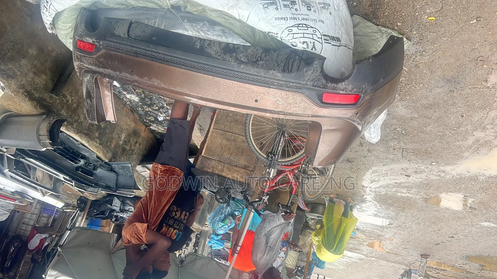 Back Bumper 2020 Acura RDX