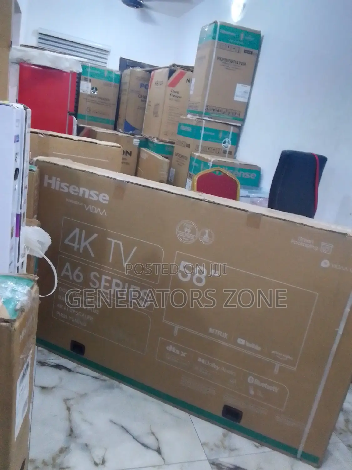 User-Friendly Hisense Smart Tv,A6 Series 58" Inches