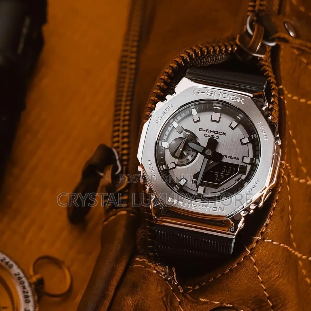 G-Shock Quality Luxury Men Rubber Strap Wristwatch