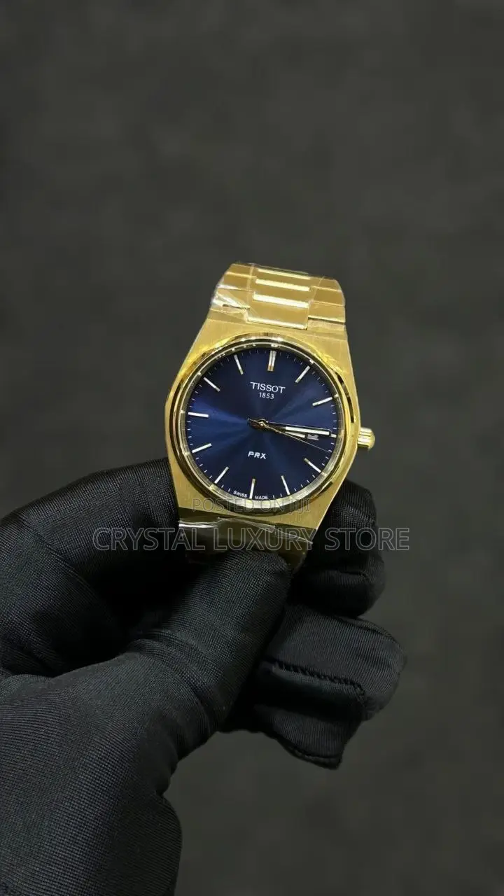 Authentic Gold Plated Tissot PRX Powermatic