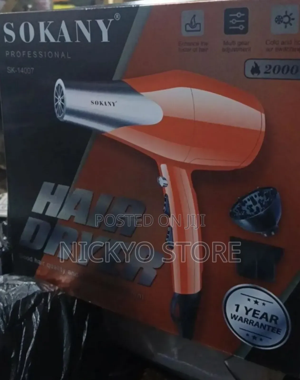 Sokany Professional Hair Dryer