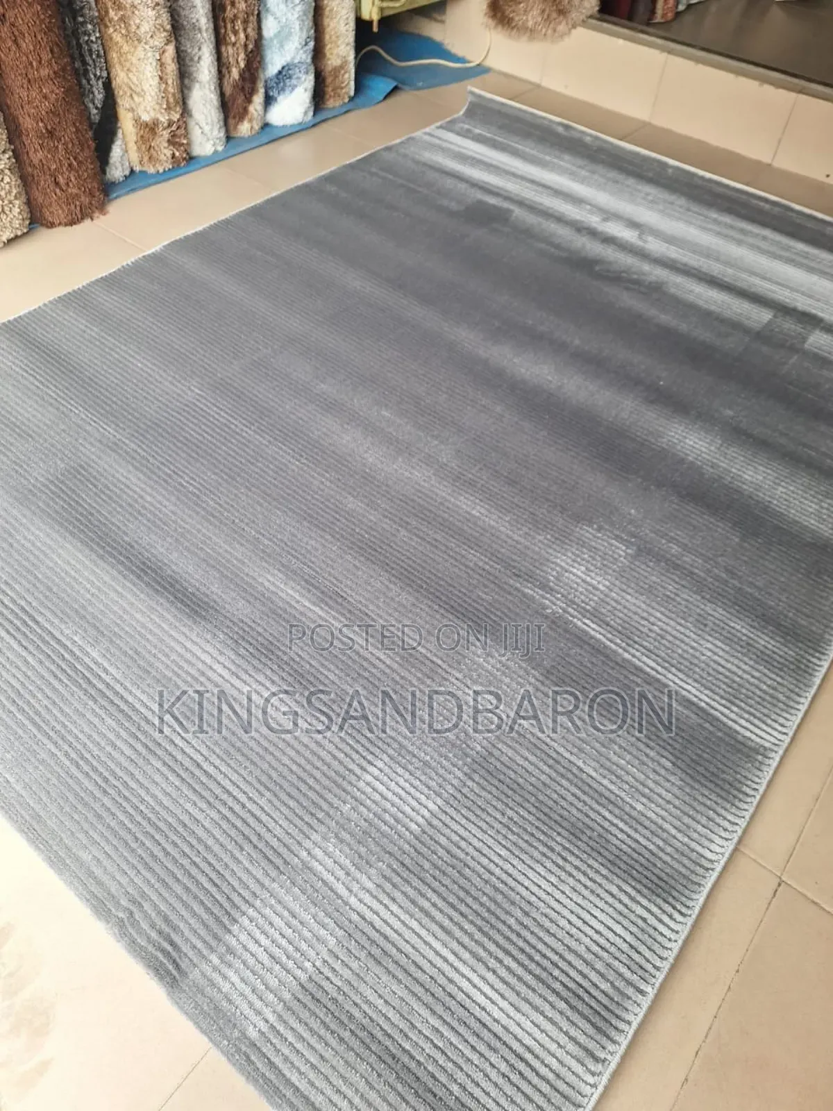 8*11fts Light Gray Turkey Center Rug(4*6fts,5*7fts,8*11fts)
