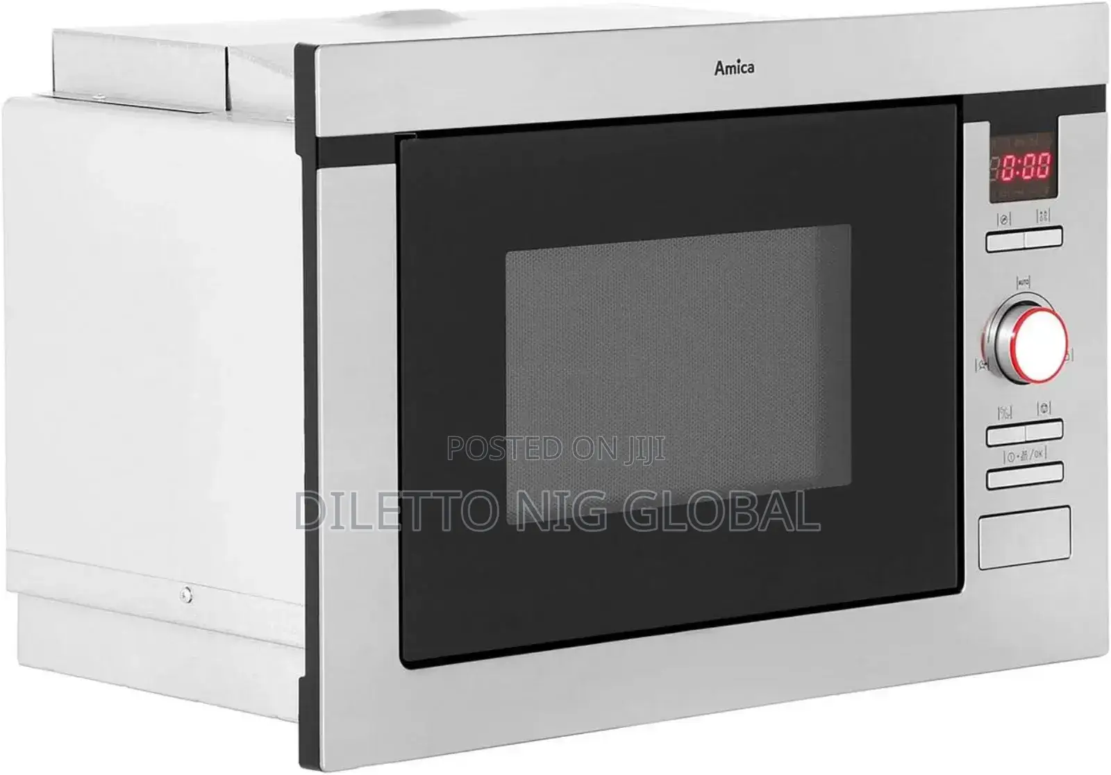Amica AMM25BI 25L Microwave Oven With Grill -Stainless Steel