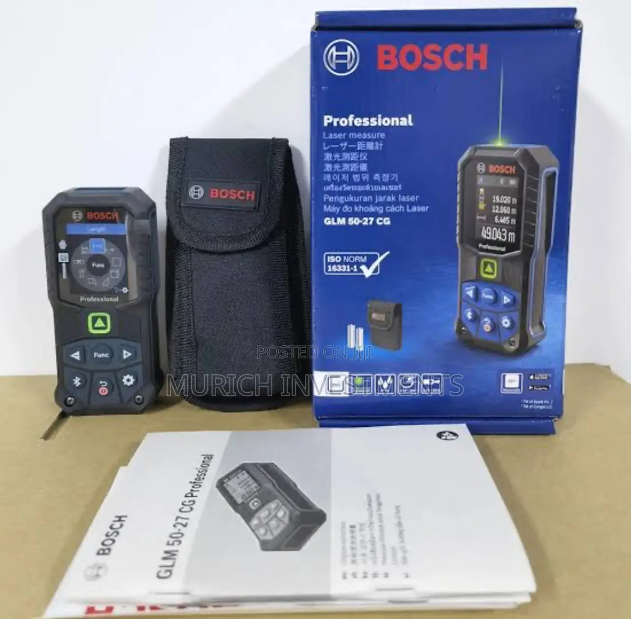 Bosch GLM 50-27c Laser Measurement Bluetooth
