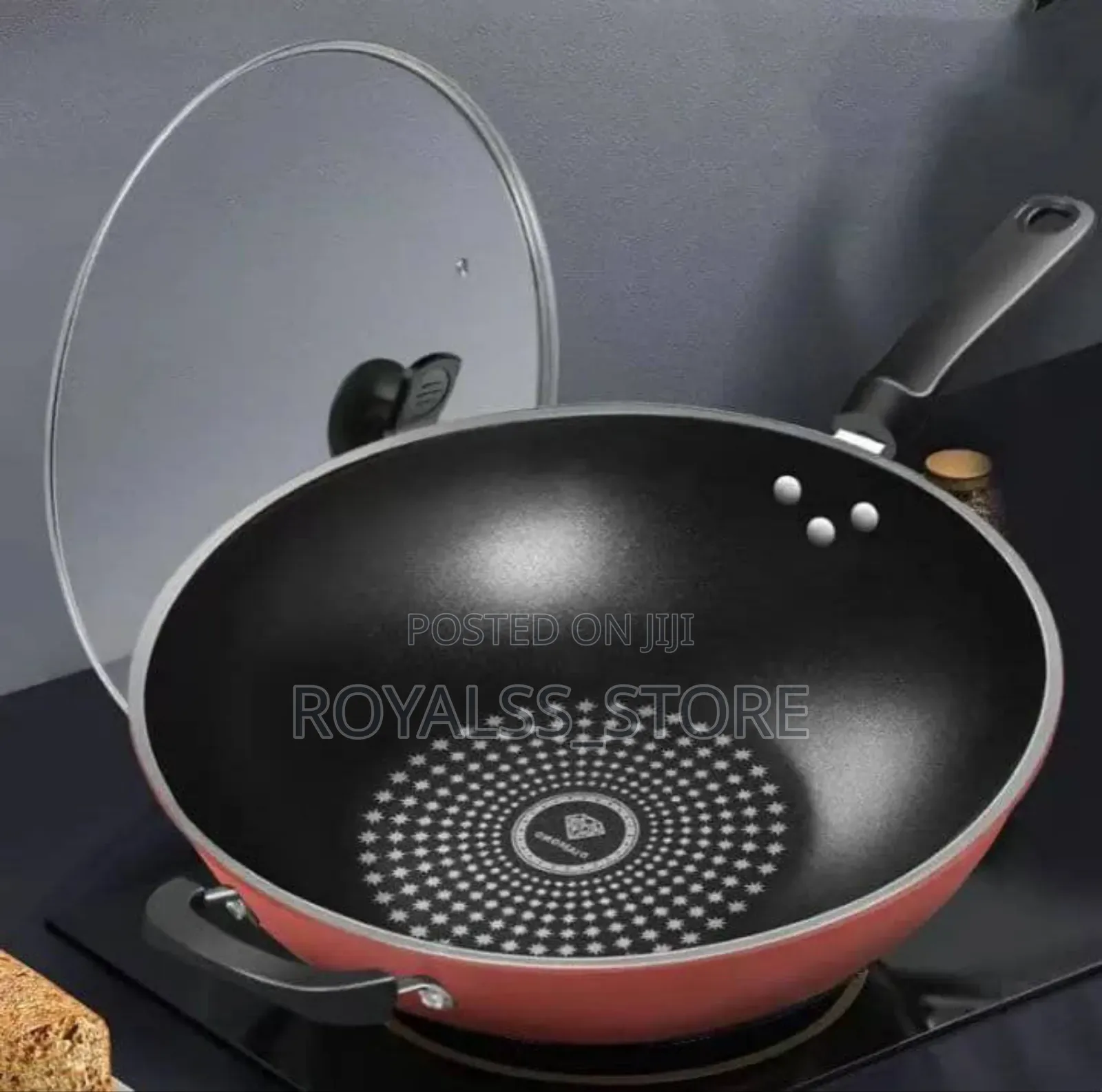 Non Stick Frying Pan With Glass Lid
