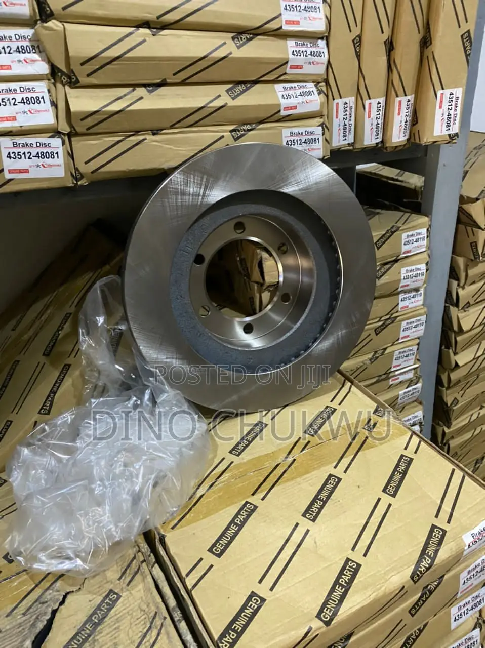 Quality Toyota Land Cruiser Prado Brake Disc (Front)