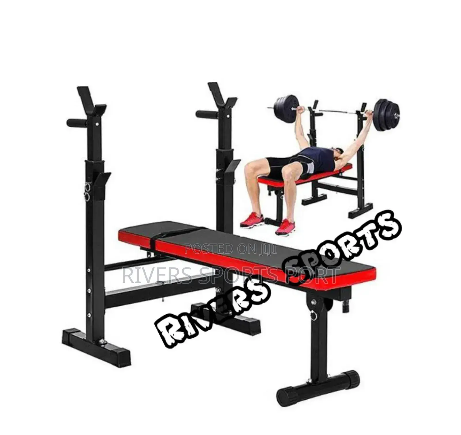 Foldable Weight Bench/Dumbbell Bench With Dip Station
