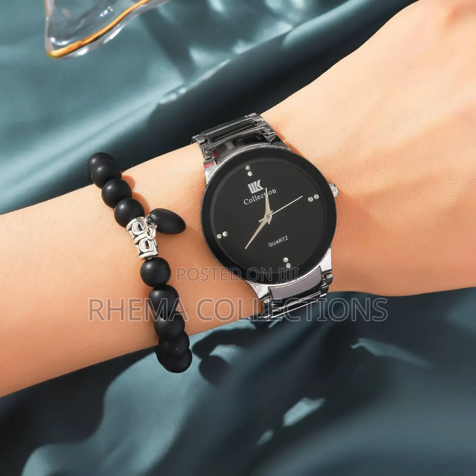 Lovers Ultra-Slim Hypoallergenic Non Fading Ceramic Steel