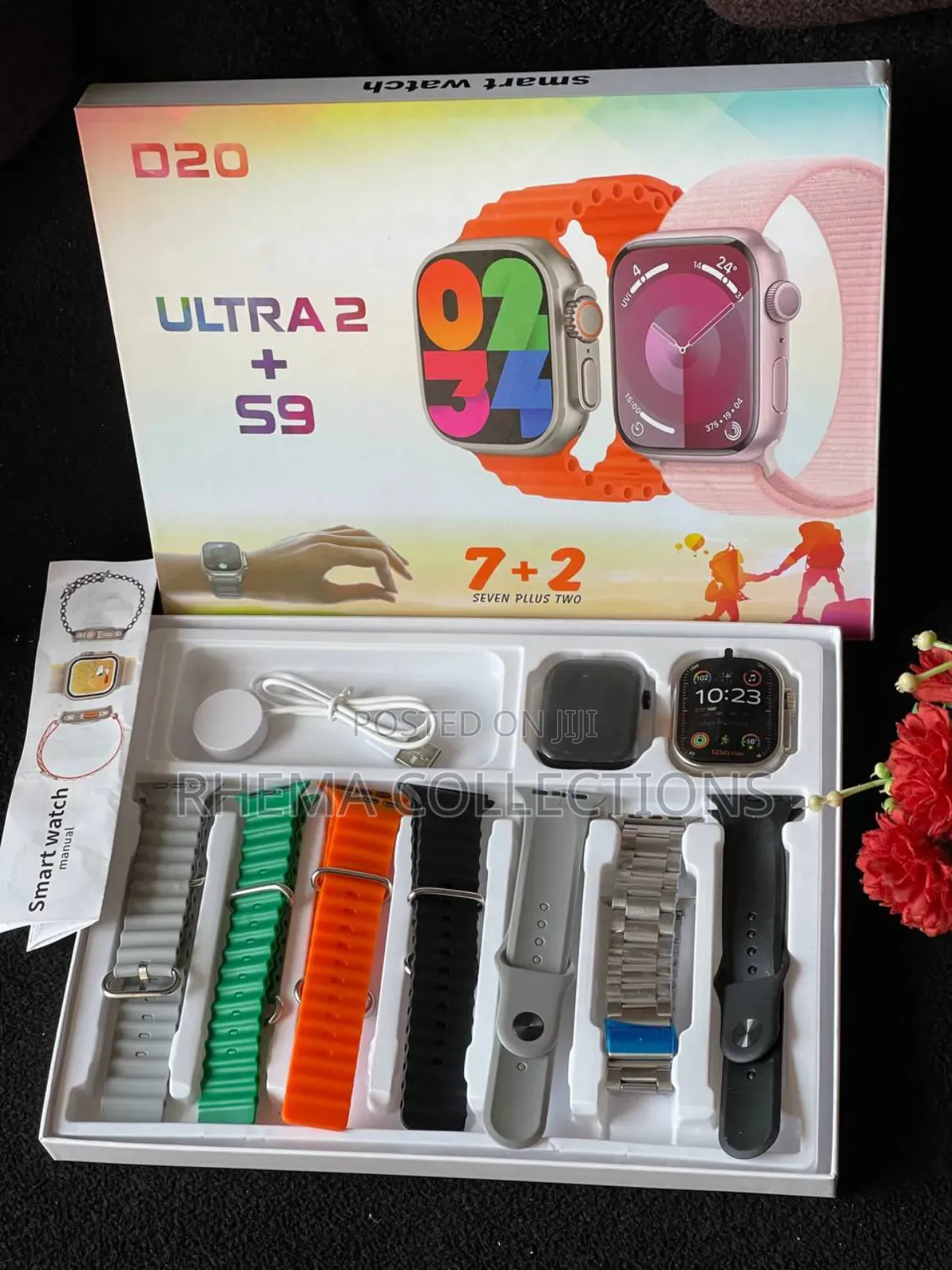 Hi Tech Ultra 2+S9 Multifunctional Bluetooth Smartwatches
