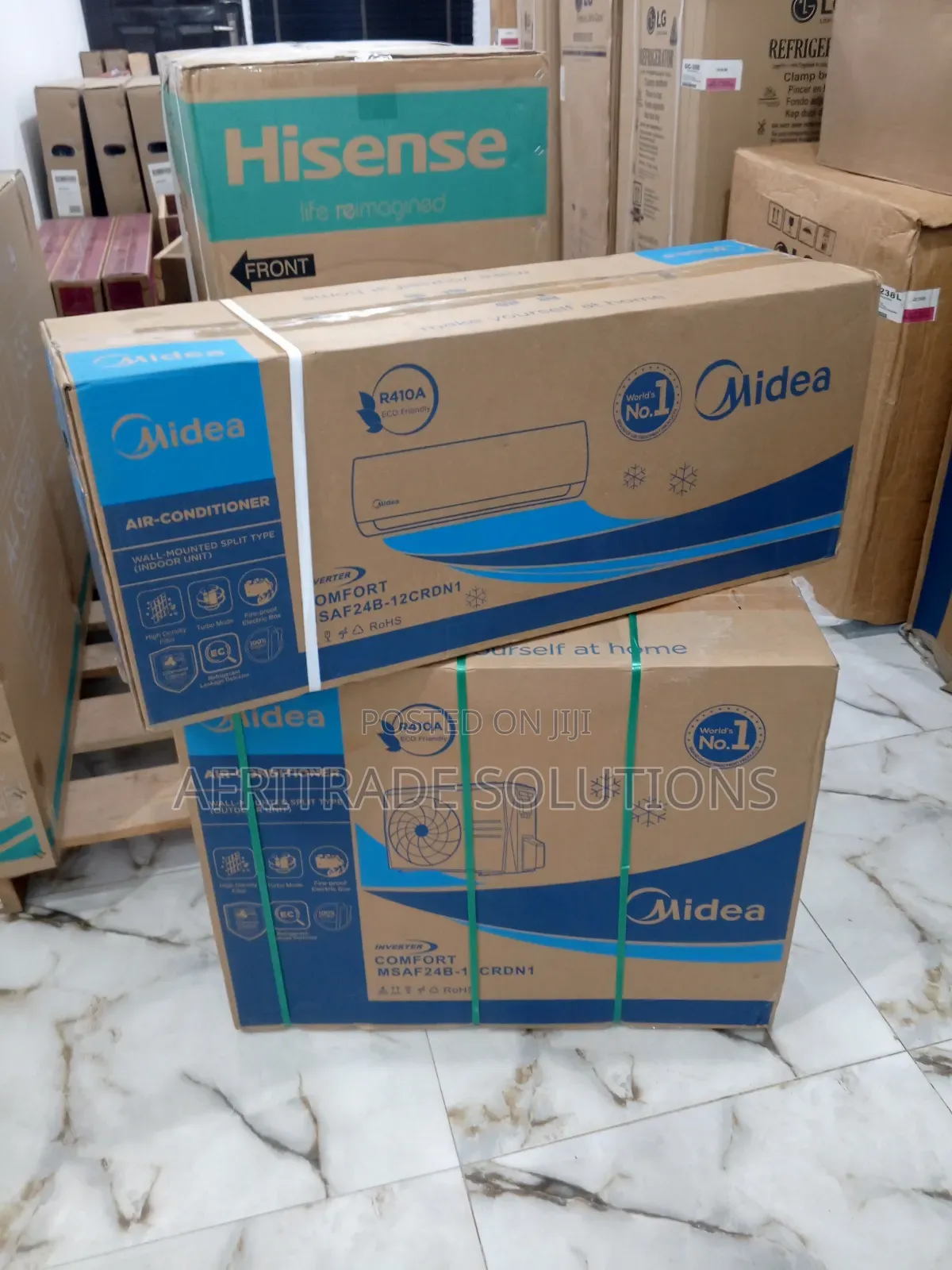 Midea 1.5hp Inv Air Conditioner-Indoor+Outdoor Unit