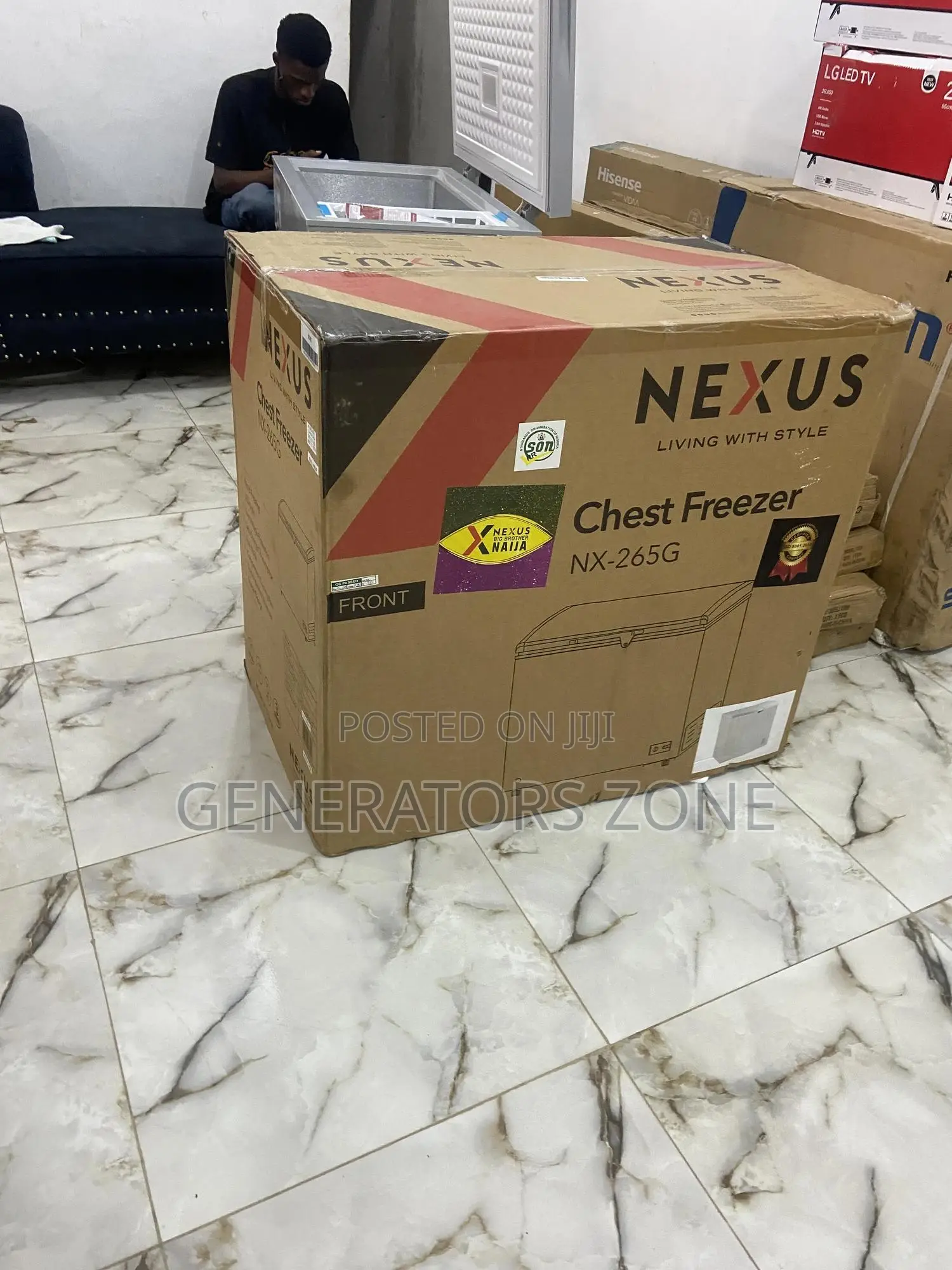Nexus 200L Chest Freezer "Very Affordable"Nx-265g