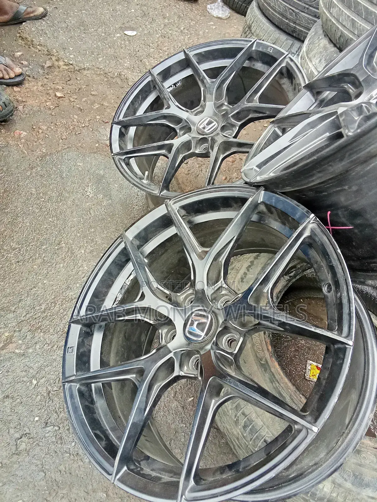 Pure Black 18 Inch for Honda