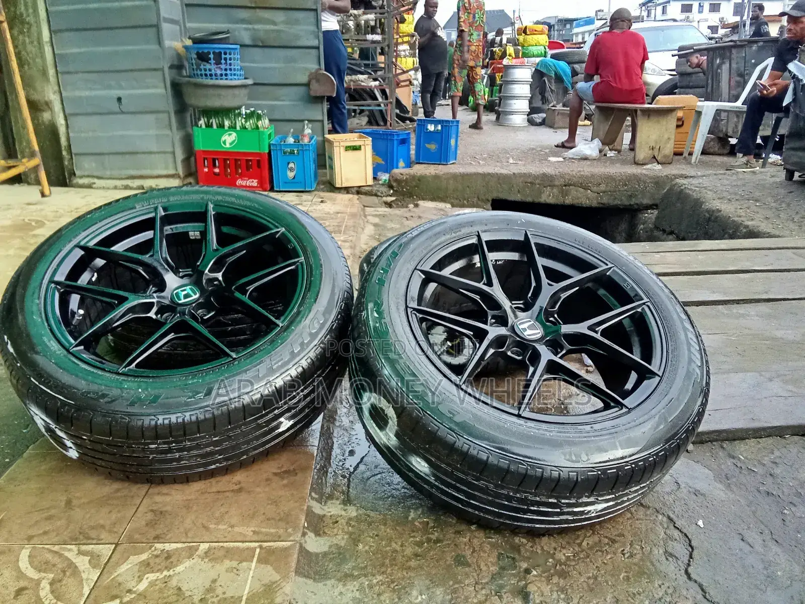 Pure Black 18 Inch for Honda