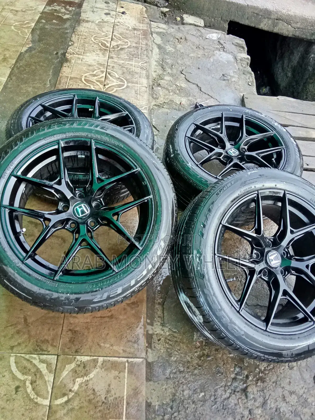 Pure Black 18 Inch for Honda