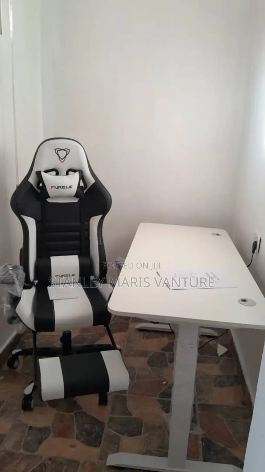 Electric Height Adjustable Desk Set