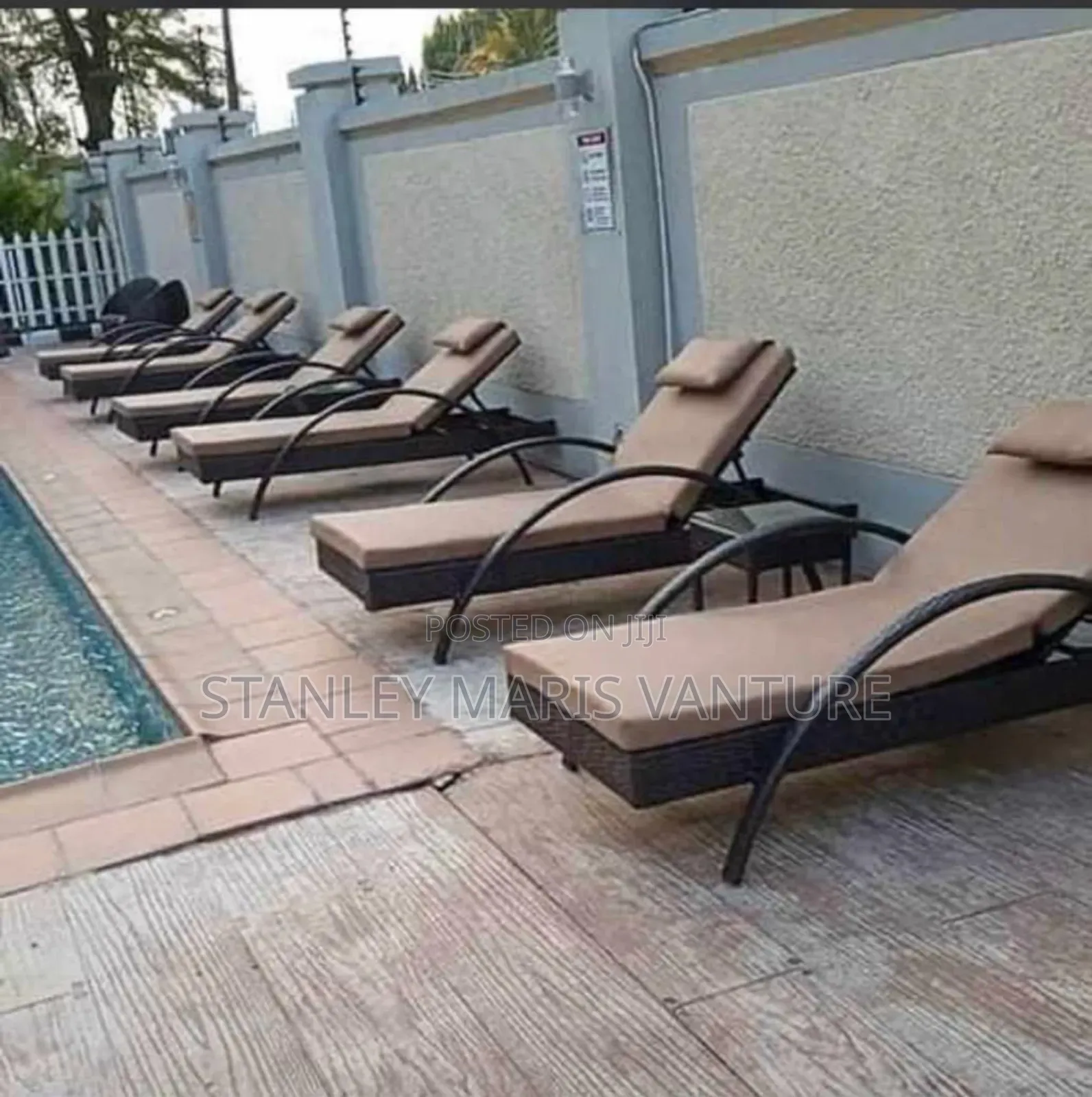 Outdoor Pool/Beach Bench