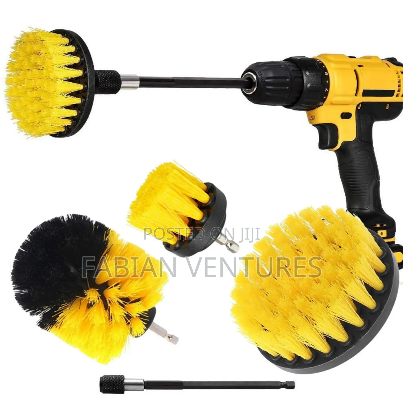 Electric Cleaning Drill Brush Accessory