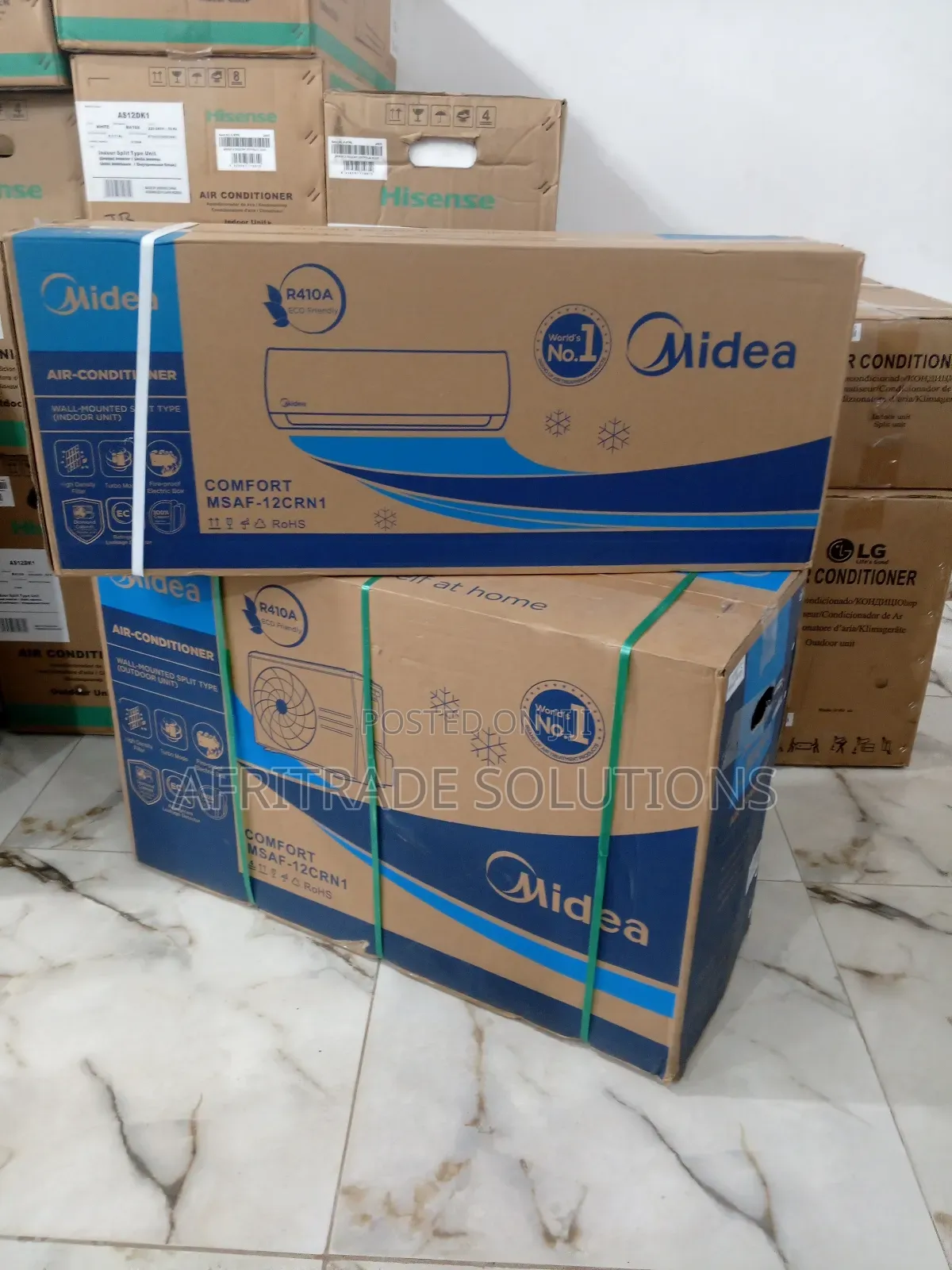1.5hp Midea Split Unit Eco Friendly Air Conditioner