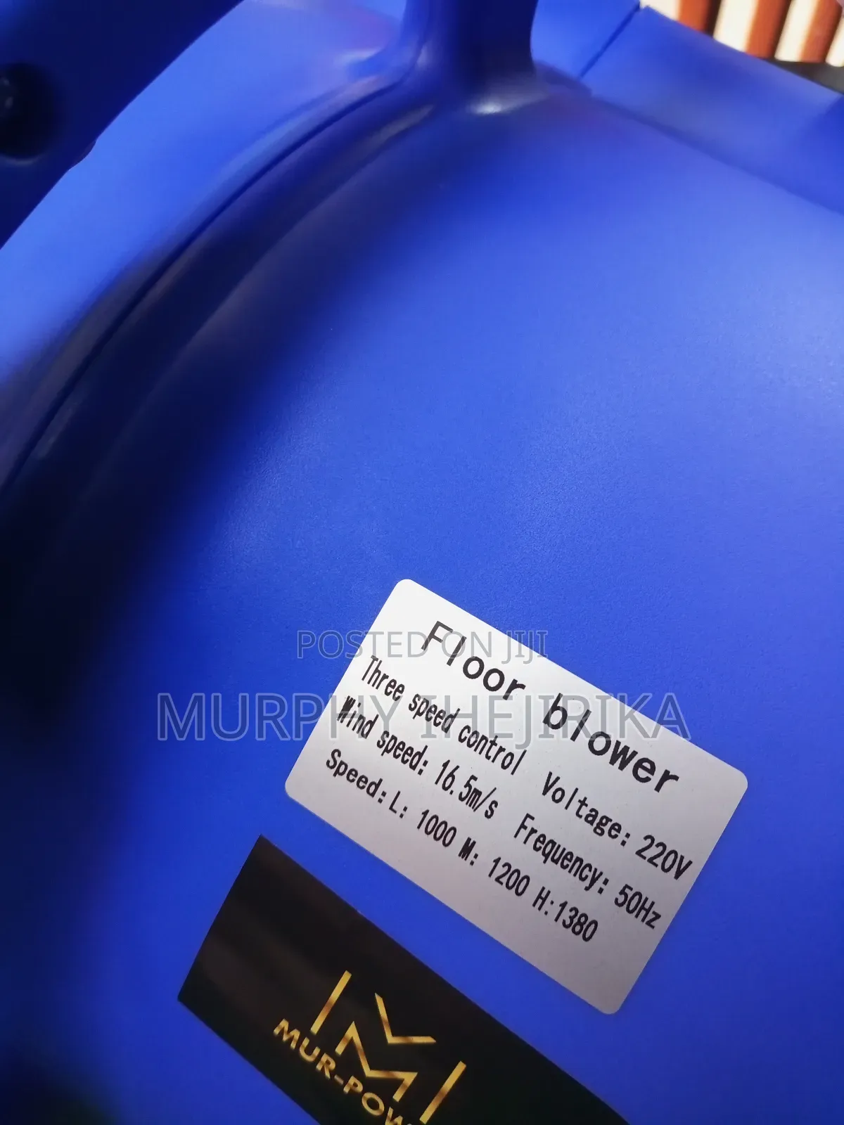 Mur-Power Industrial Hot and Cold Drying Machine