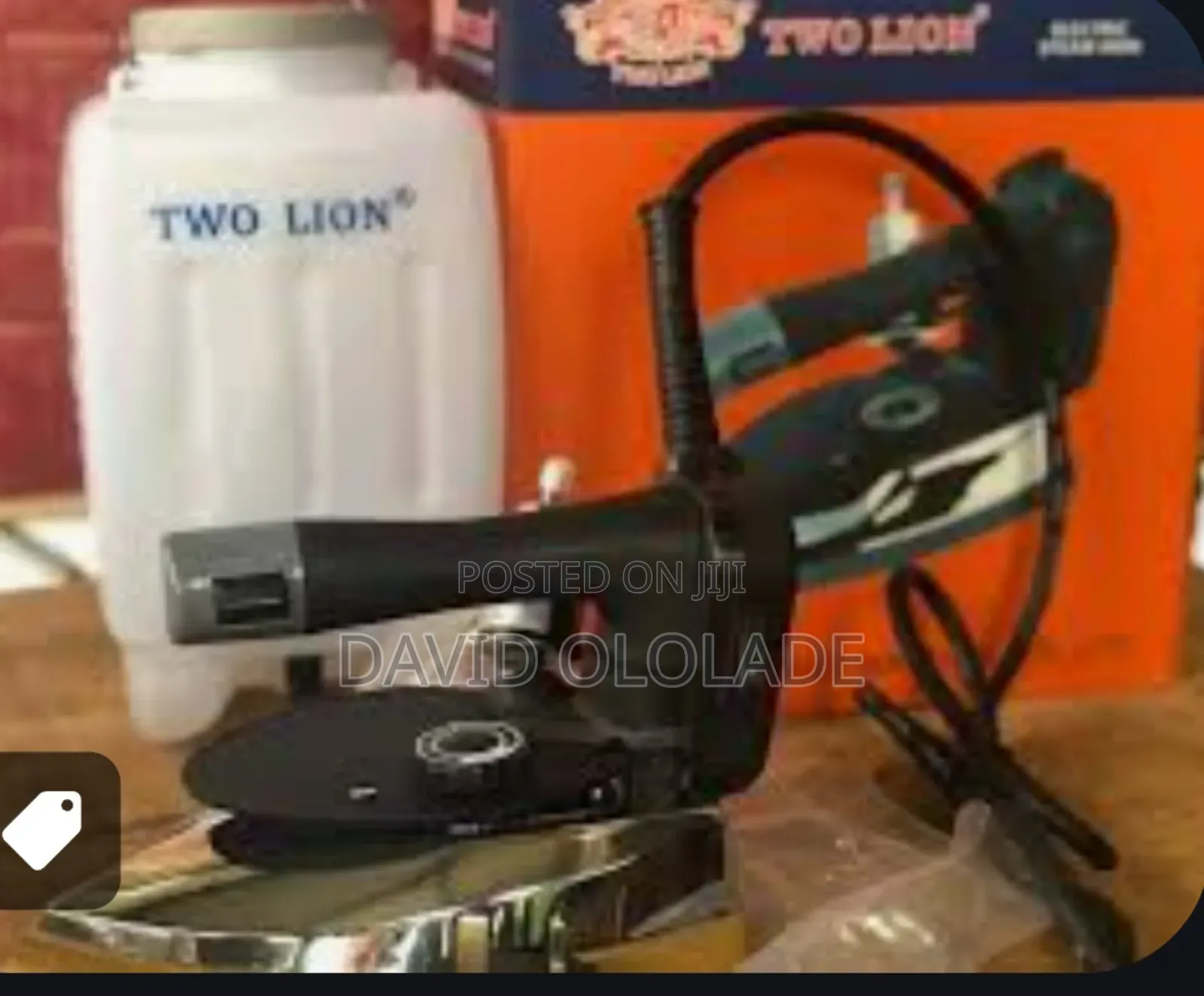 Two Lion Steam Iron