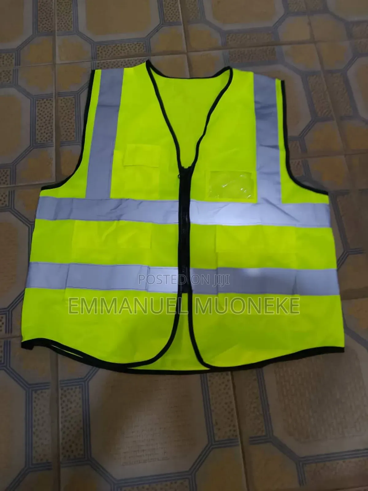 Reflective Jacket With Reflector