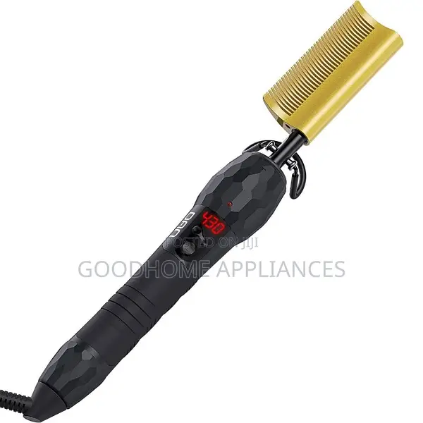 Electric Hot Hair Straightener Comb