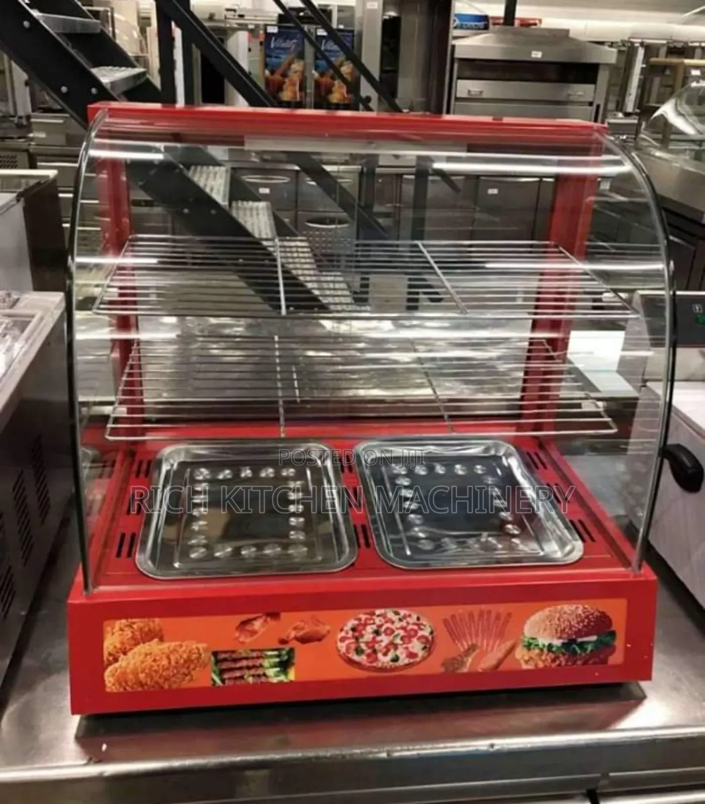 2 Plate Snacks Warmer Showcase