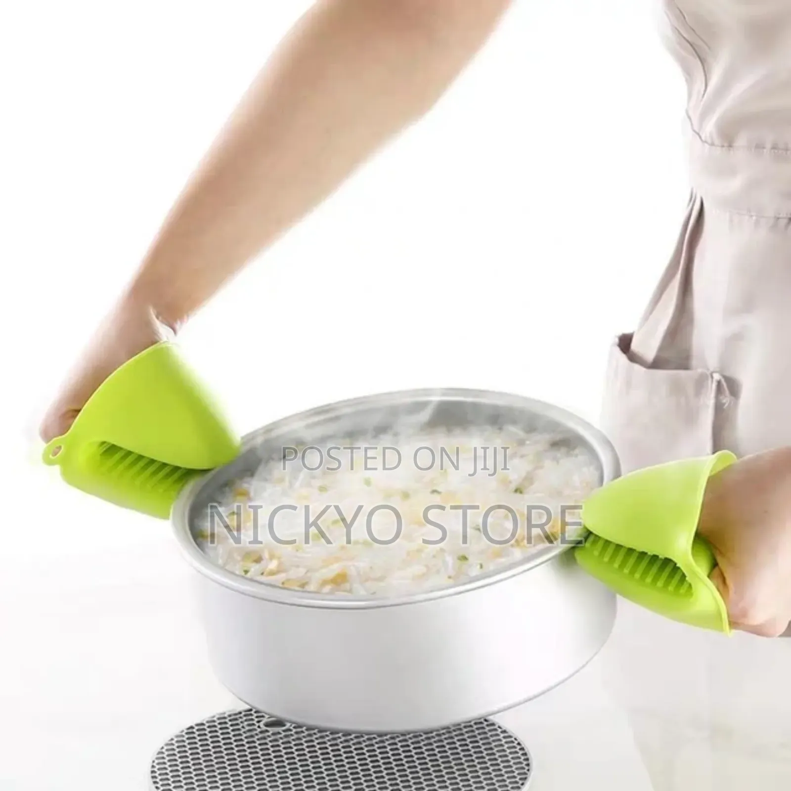 2pcs Kitchen Silicone Heat Resistant Gloves