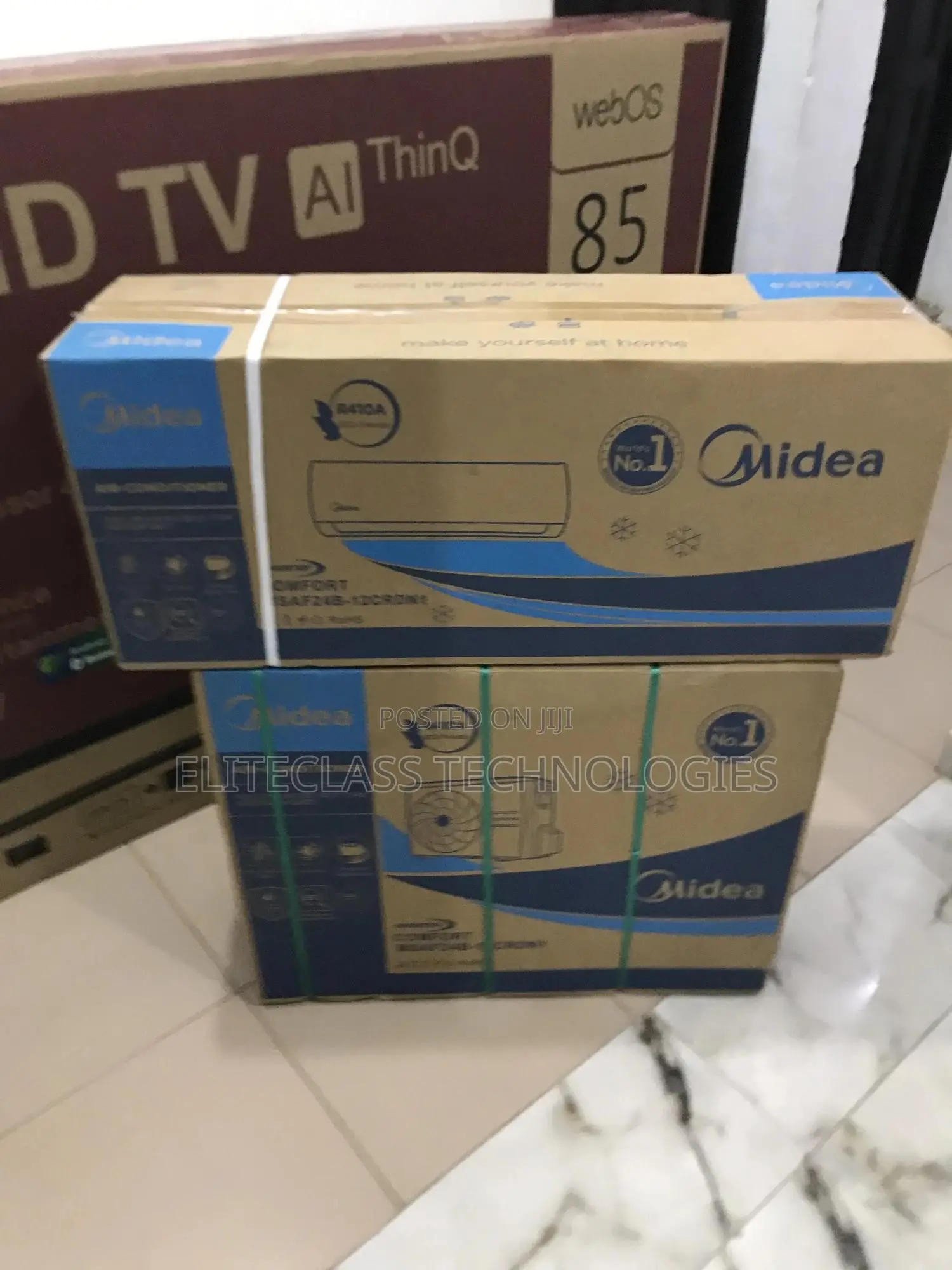 Fast Cooling Midea 1.5hp Inverter Split Air Conditioner