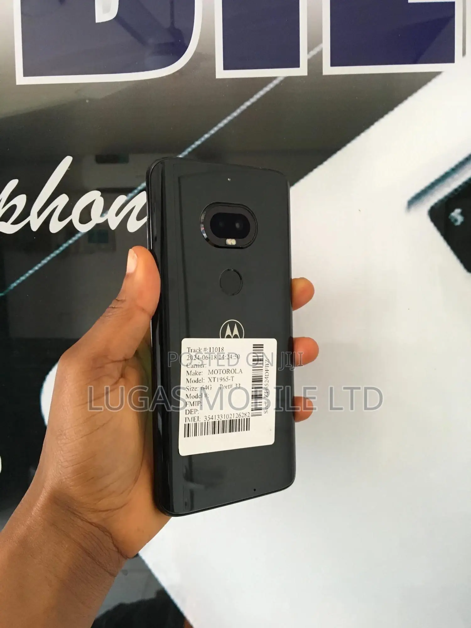 Motorola Moto G7 Plus 64 GB Black