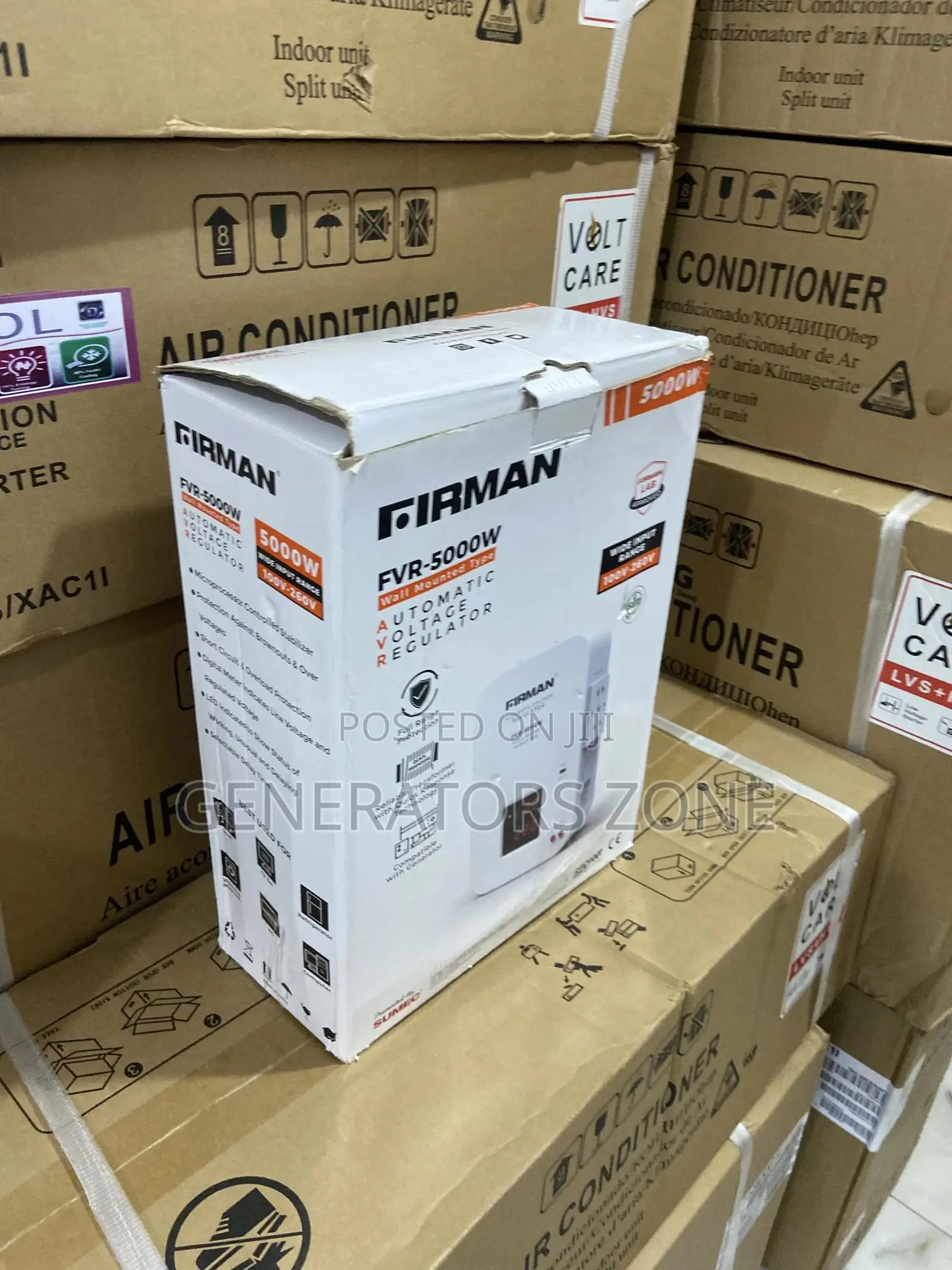 Firman Wall Mounted 5000W Automatic Voltage Digital Stabiliz