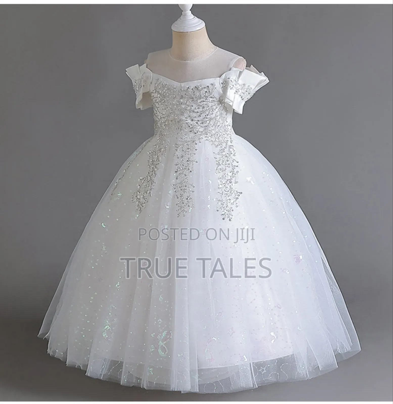 Cinderella Ballgown Dress Embellished With Glitters Sequins