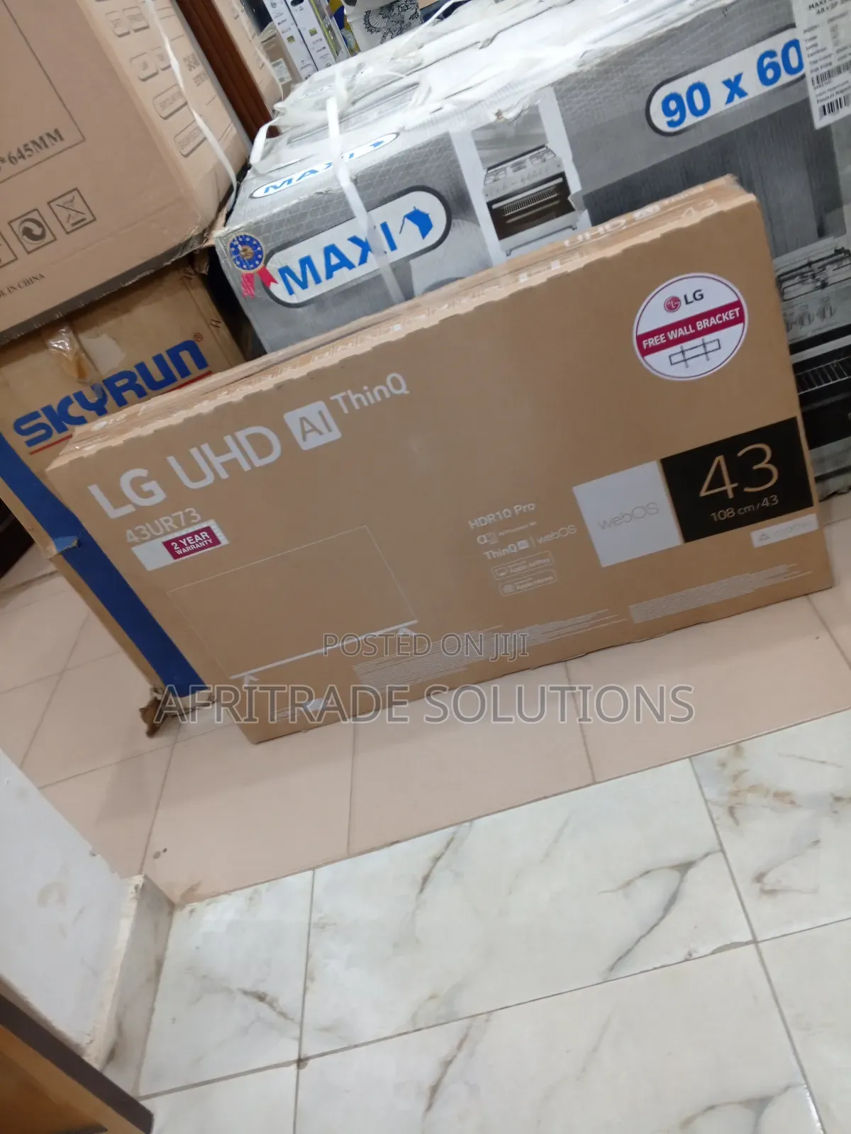 LG 43inches UHD Smart Tv-Clear Image