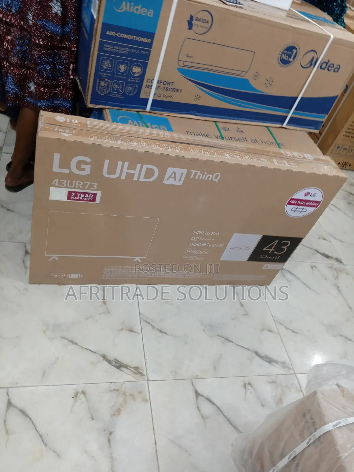 43" LG Ur73 SMART Tv-Youtube