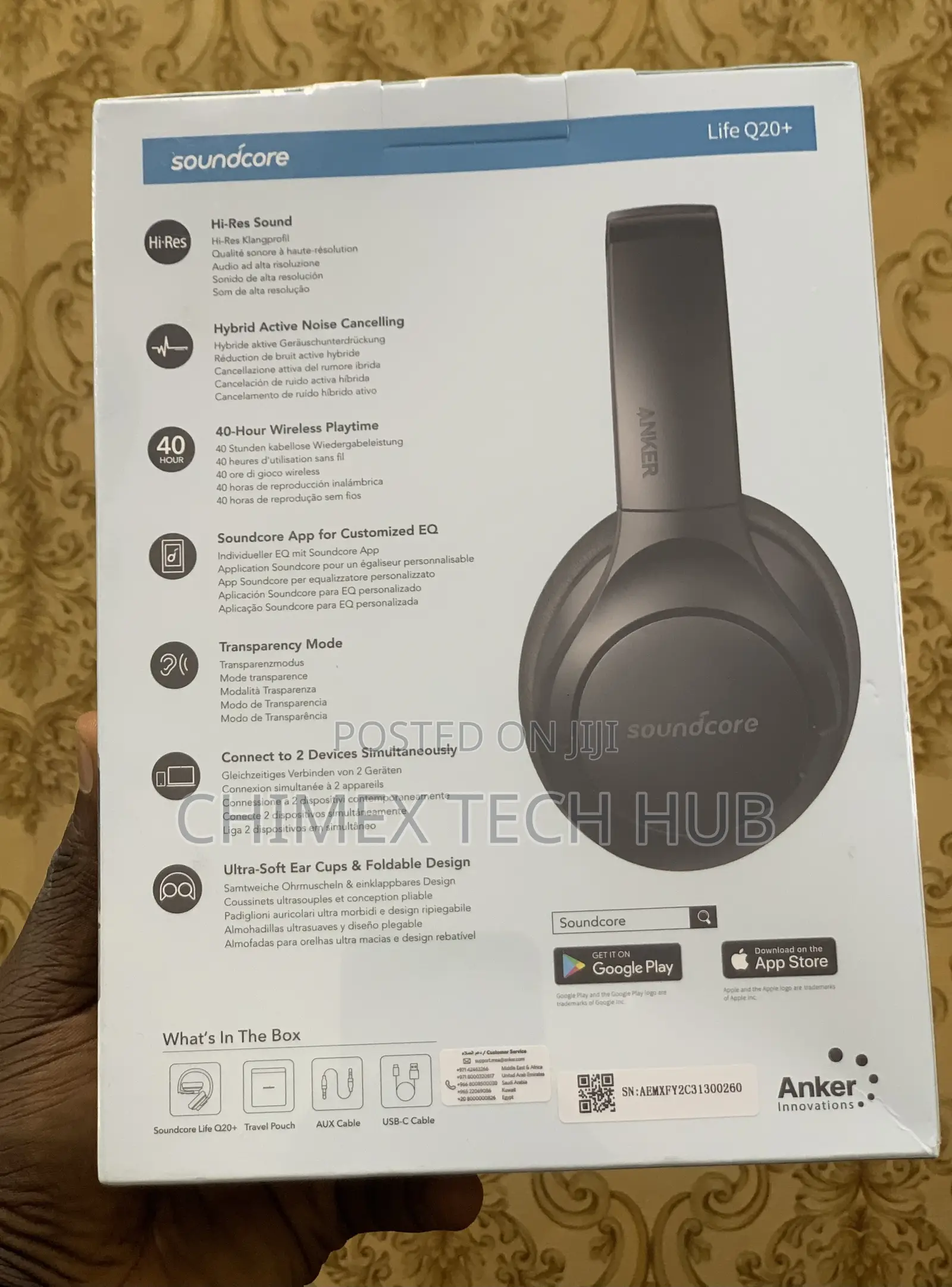 Anker Soundcore Life Q20+ Headphone