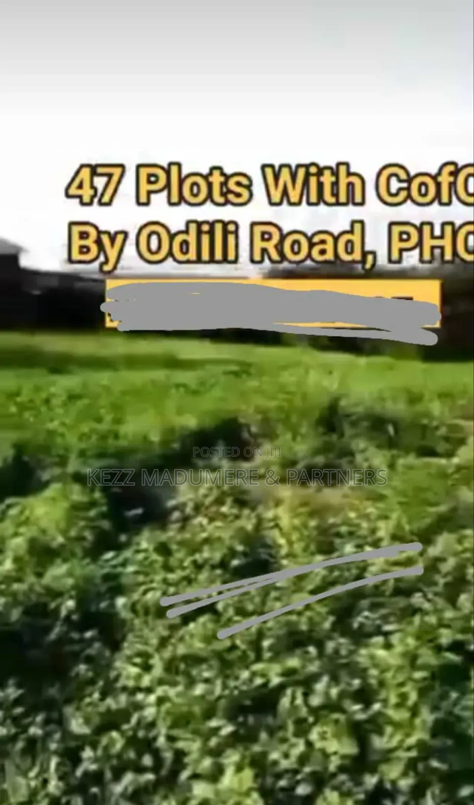 For Sale : 47 Plots at Trans Amadi , Port Harcourt