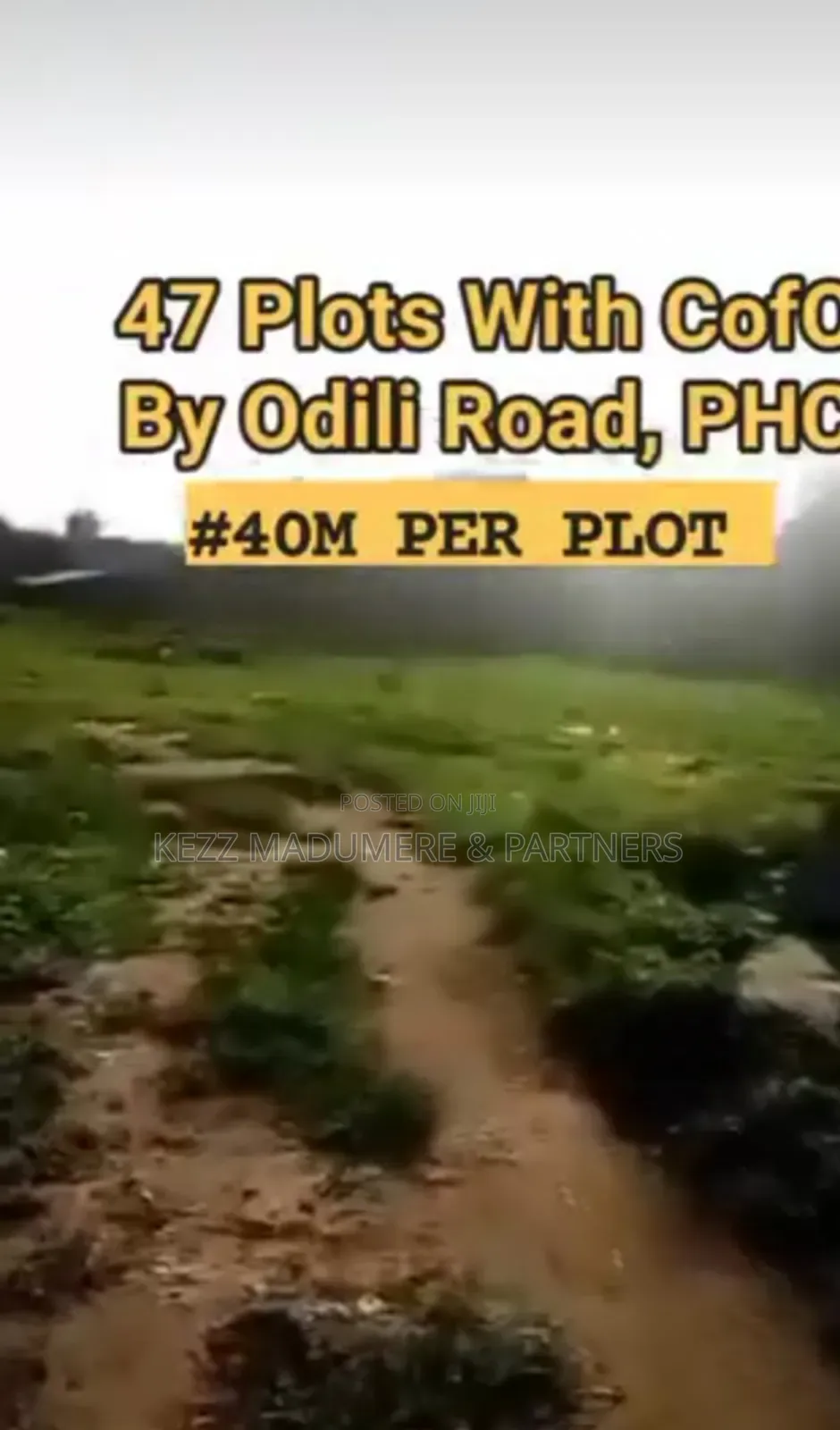 For Sale : 47 Plots at Trans Amadi , Port Harcourt