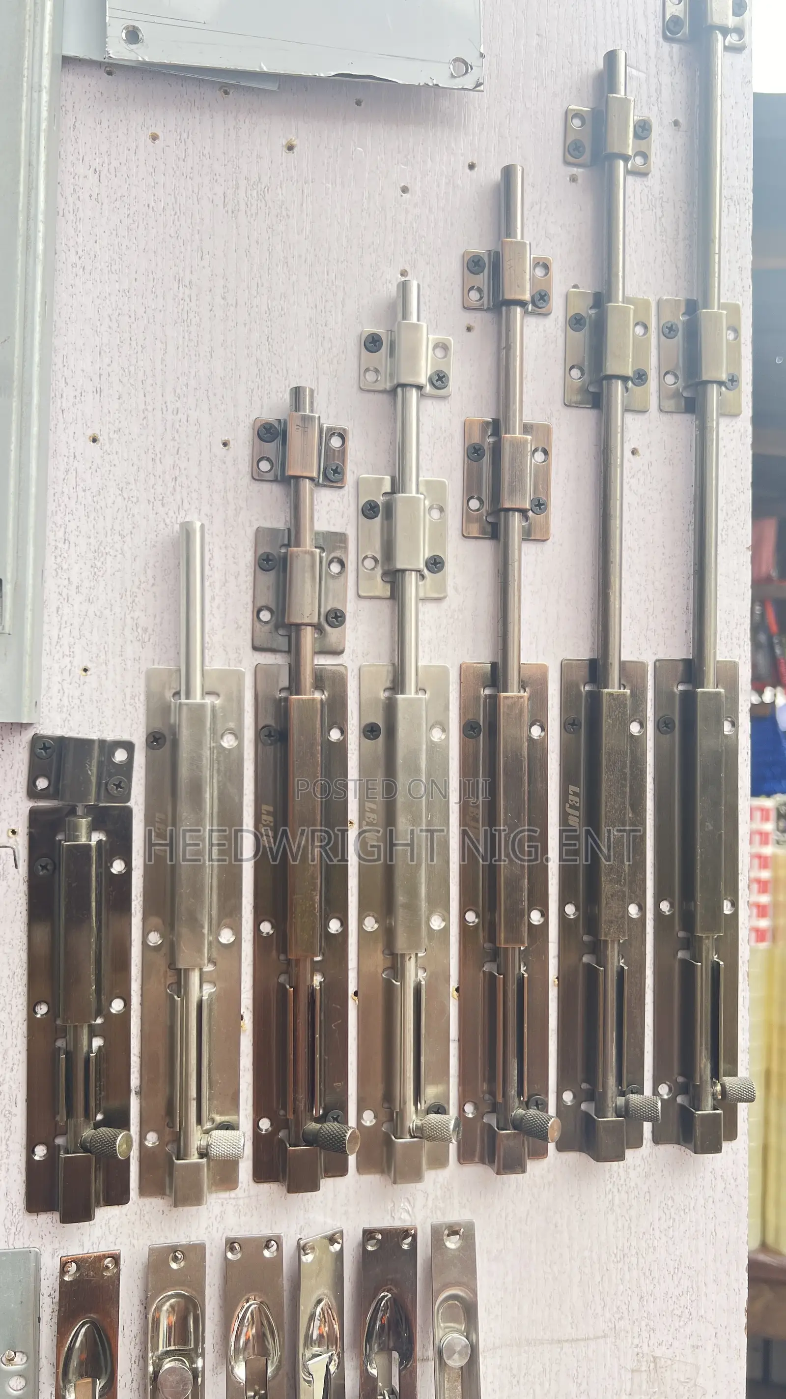 Security Door Bolts