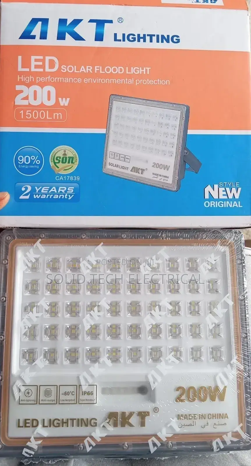 Akt Solar Flood Light 200w