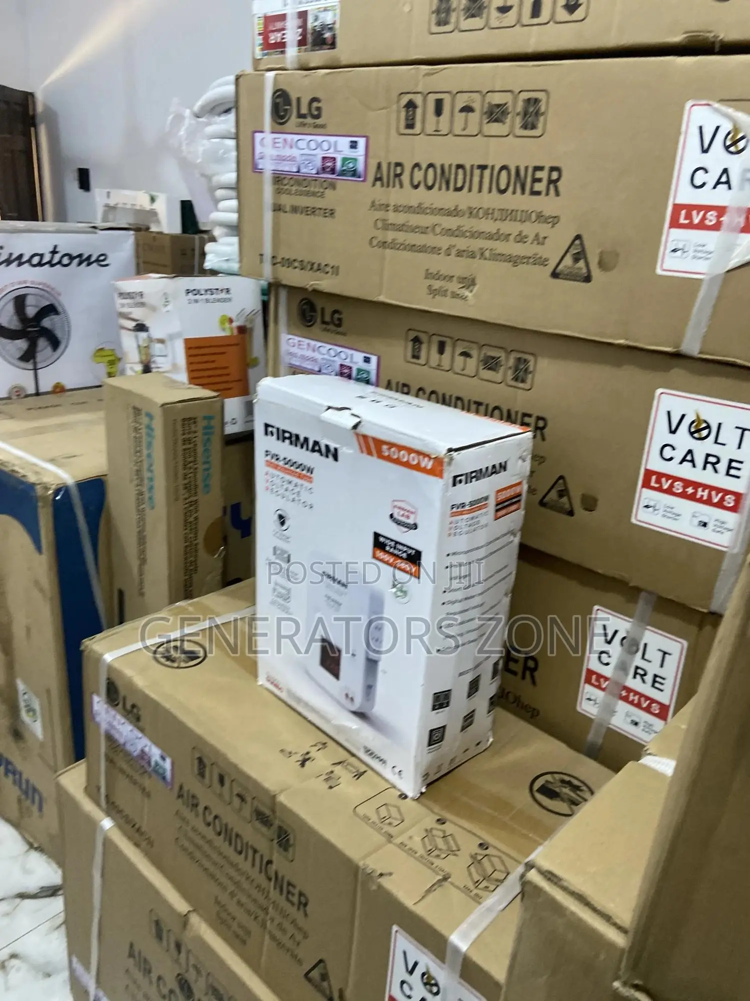FIRMAN STABILIZER FVR-5{Ideal for Managing Large Appliances}
