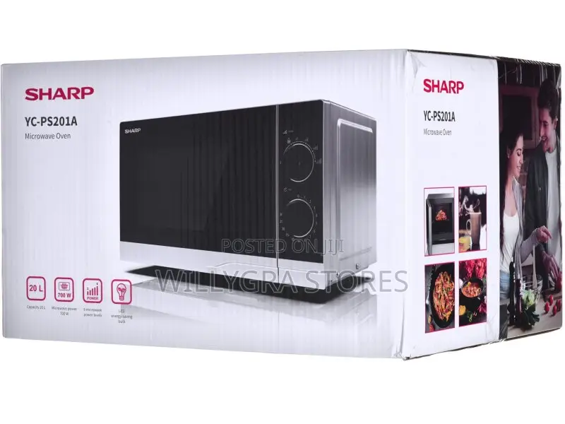 Sharp Compact 20 Litre 700W Manual Control Microwave
