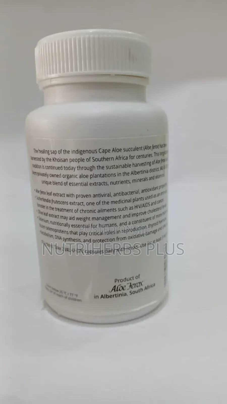 Aloe Ferox Prostate Awareness: Treatment for Prostate Care