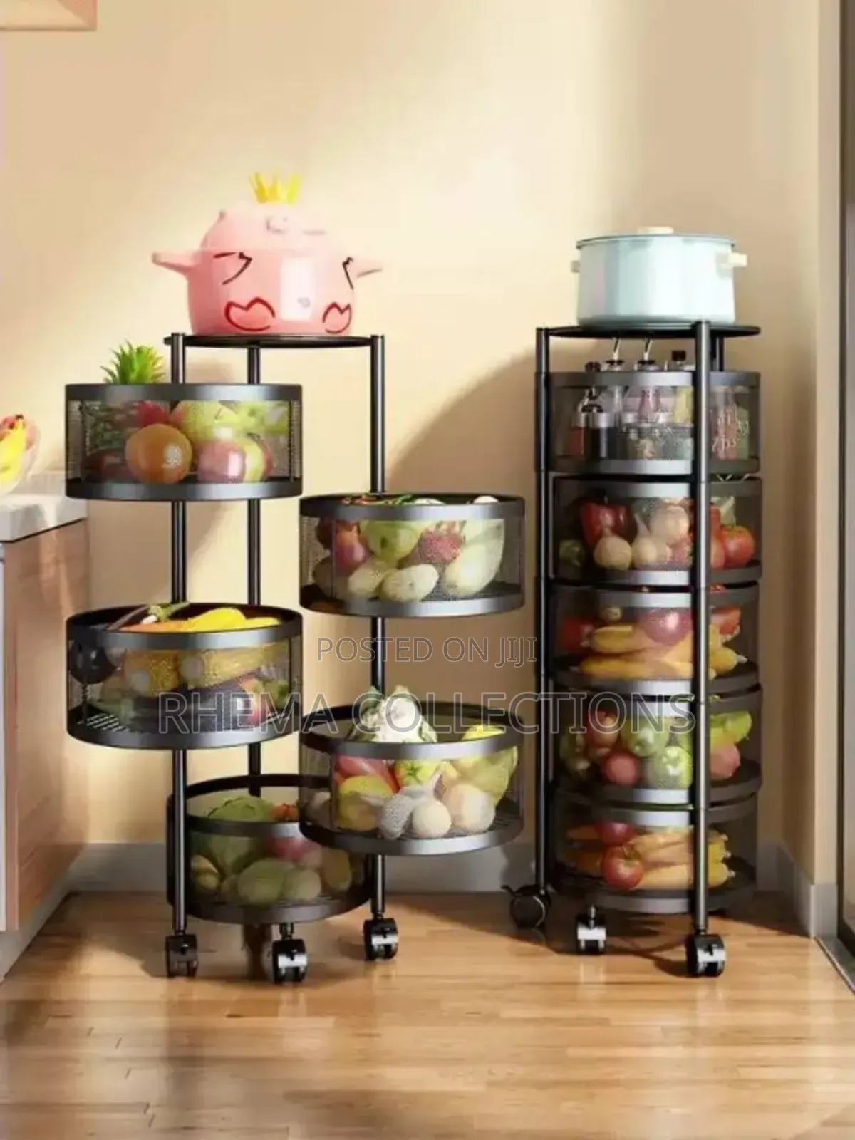 Stainless Steel Drawer Trolley (Organizer Storage Unit)