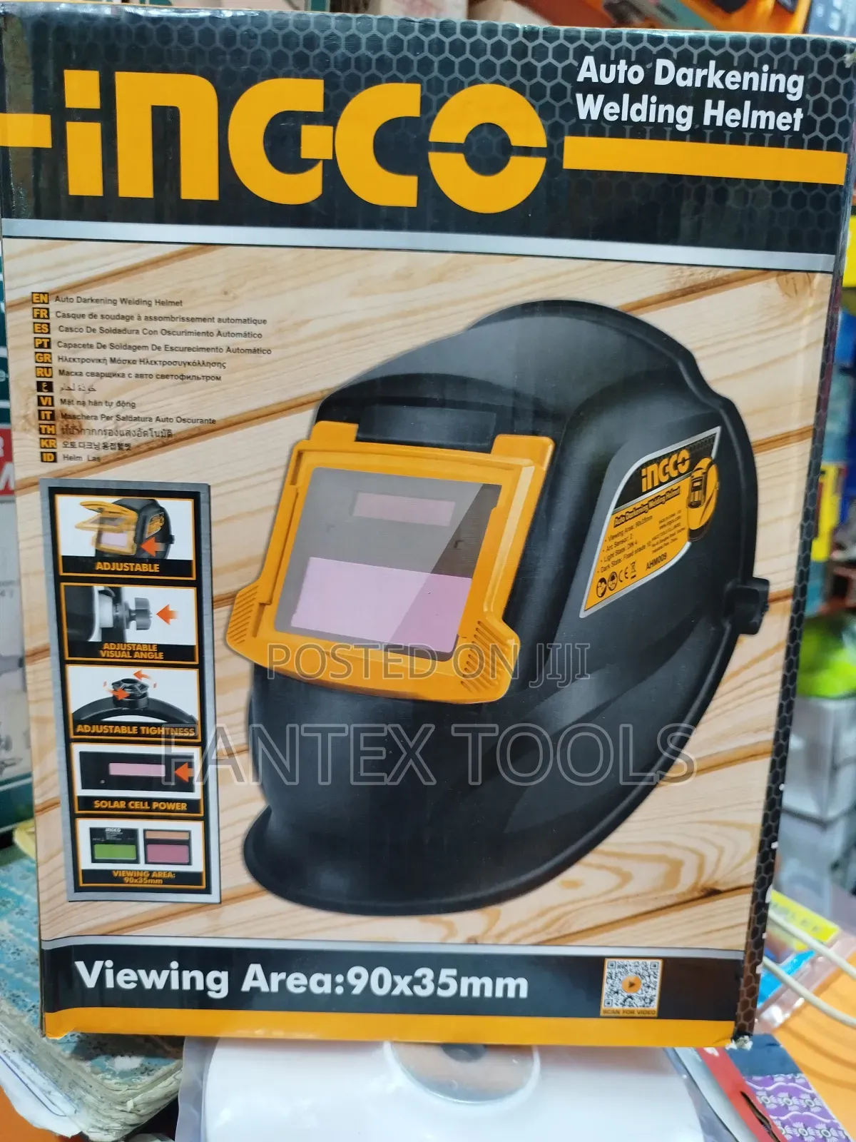Auto Darkening Welding Helmet.