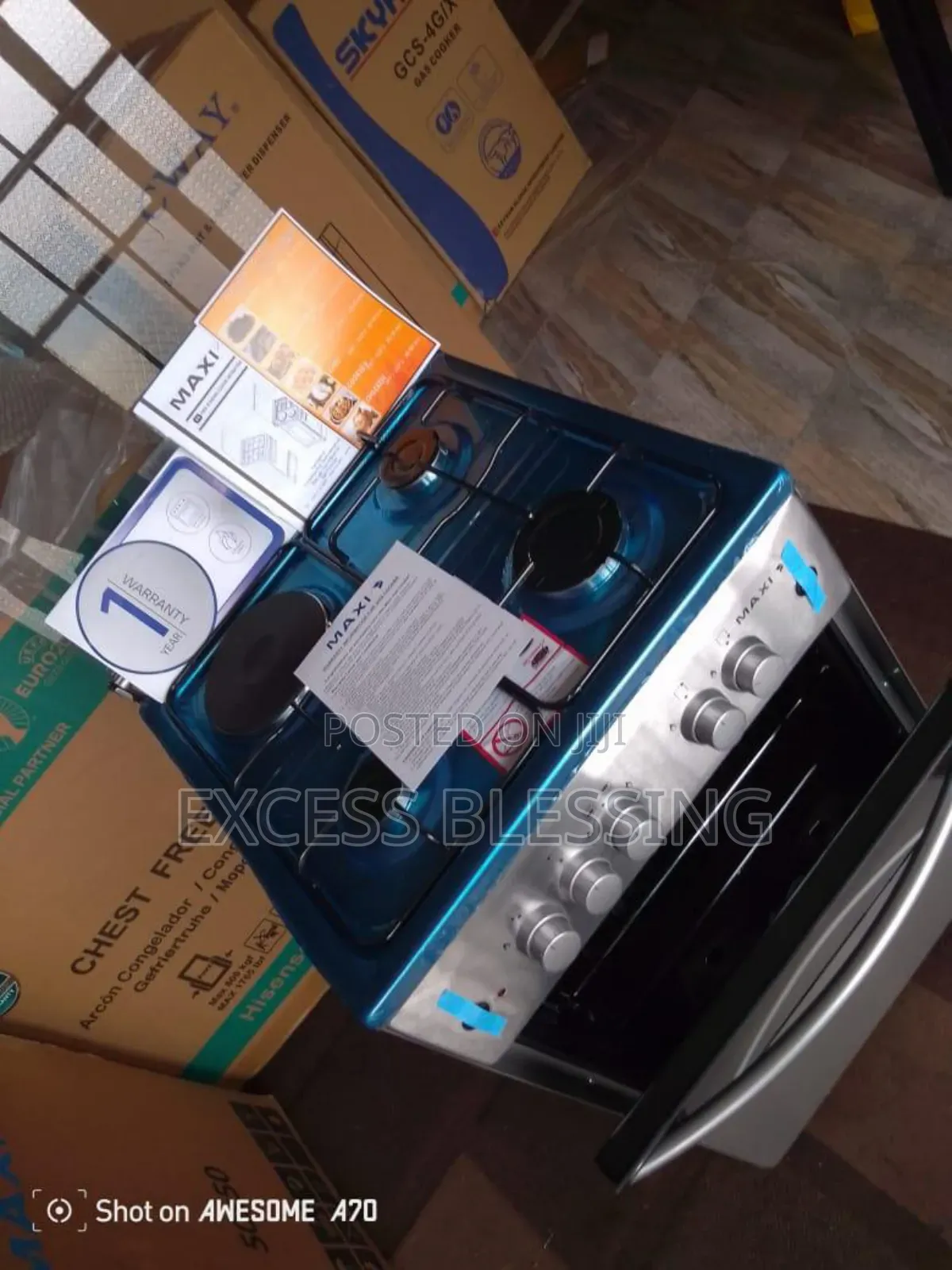 Maxi 50/50 Standing Gas Cooker _F5c31g2