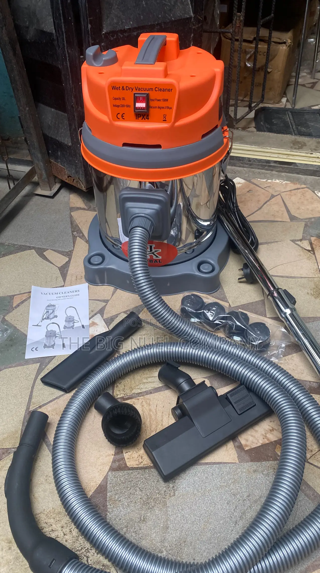 Wet and Dry Vacuum Cleaner With Blower 3in1 20lmultipurpose