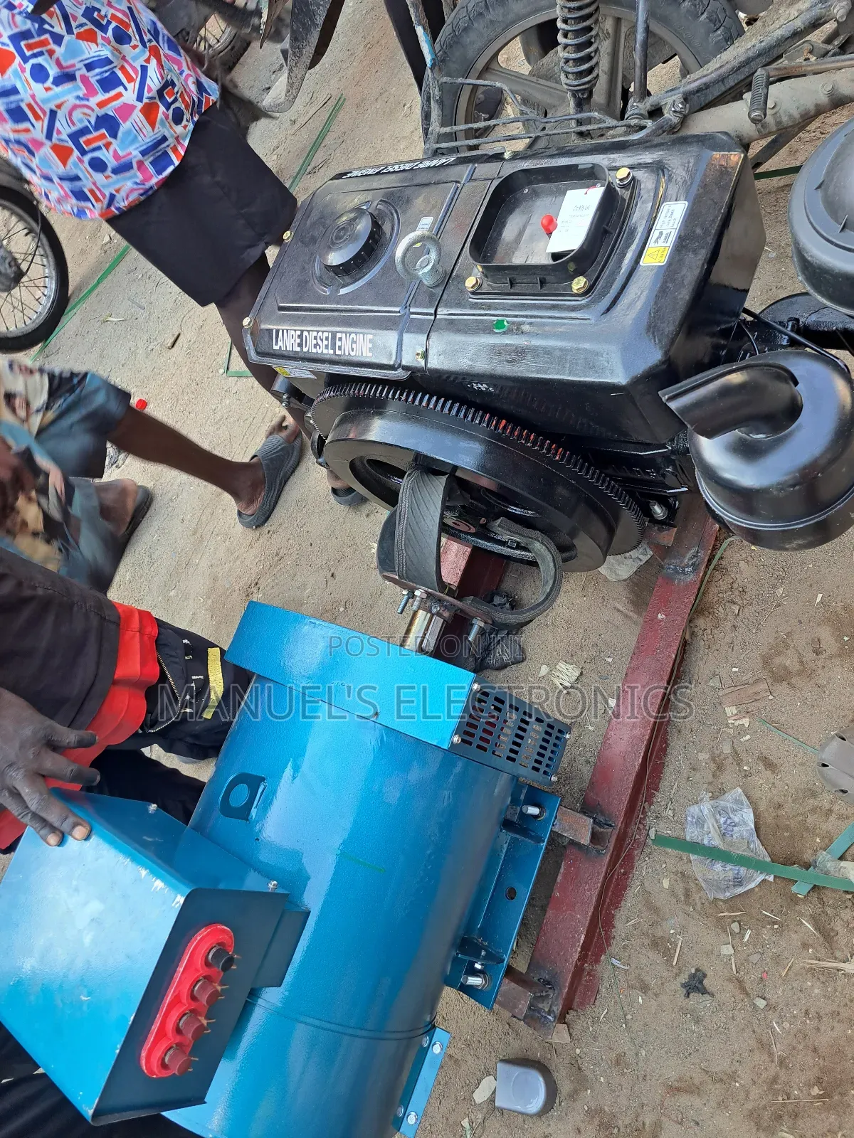 Basic Diesel Generator 1115 Engine With 15kva Coil