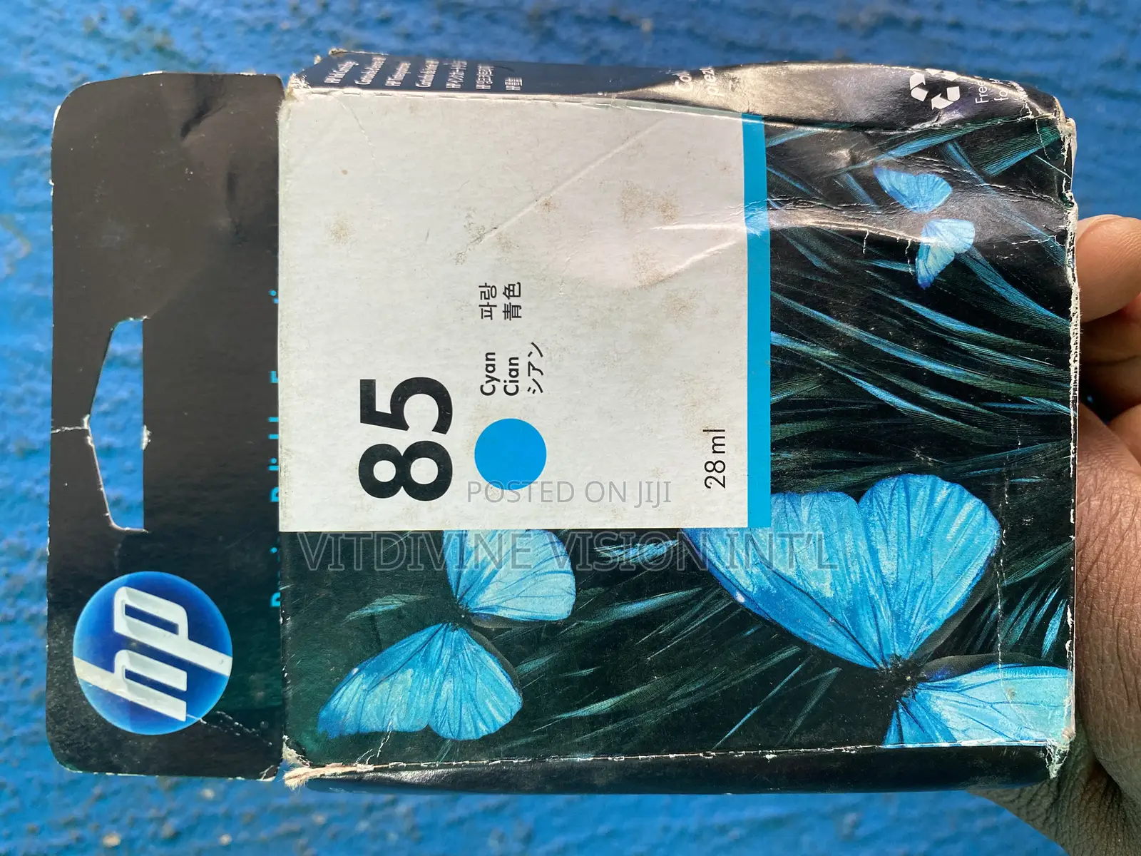 HP 85 Ink 28-Ml Cyan Designjet 30, 90 and 130 Printer