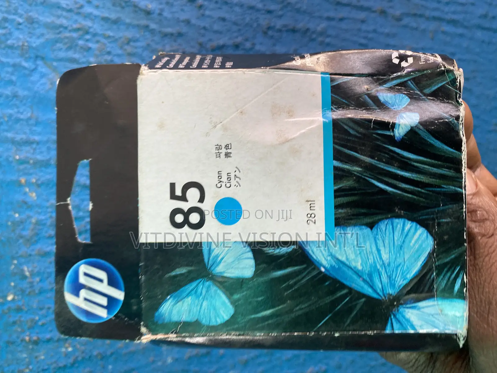HP 85 Ink 28-Ml Cyan Designjet 30, 90 and 130 Printer