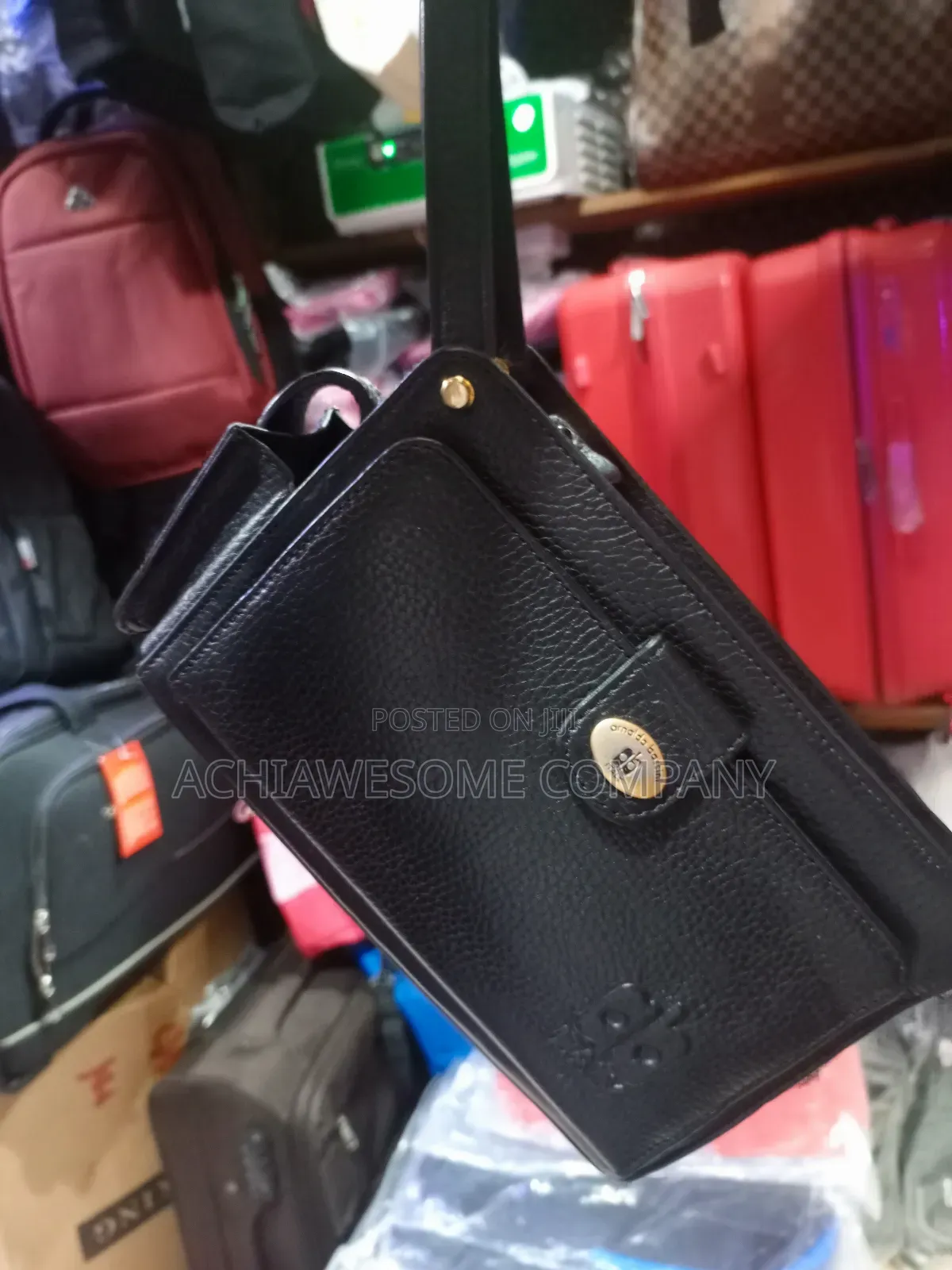 Italian Leather Ampit Bag